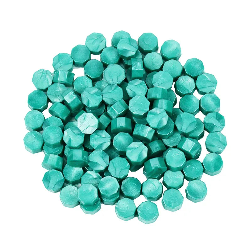 100Pcs Retro Colored Wax Seal Beads – Wedding & Scrapbooking Wax Seal Beads Babs M04
