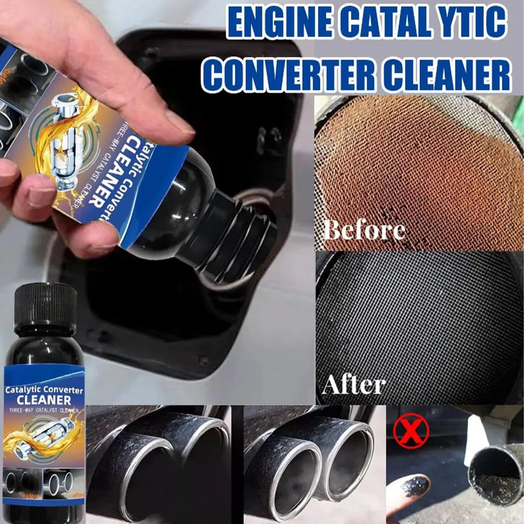 Catalytic Converter Cleaner – Carbon Removal & Engine Boost Engine Cleaner Additive Babs