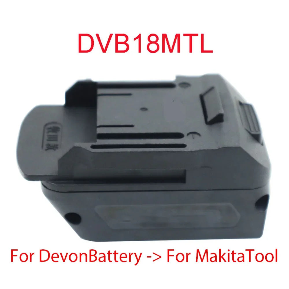 DVB18MTL Battery Adapter – Devon 20V to Makita BL1830 18V Battery Adapter Converter Babs DVB18MTL