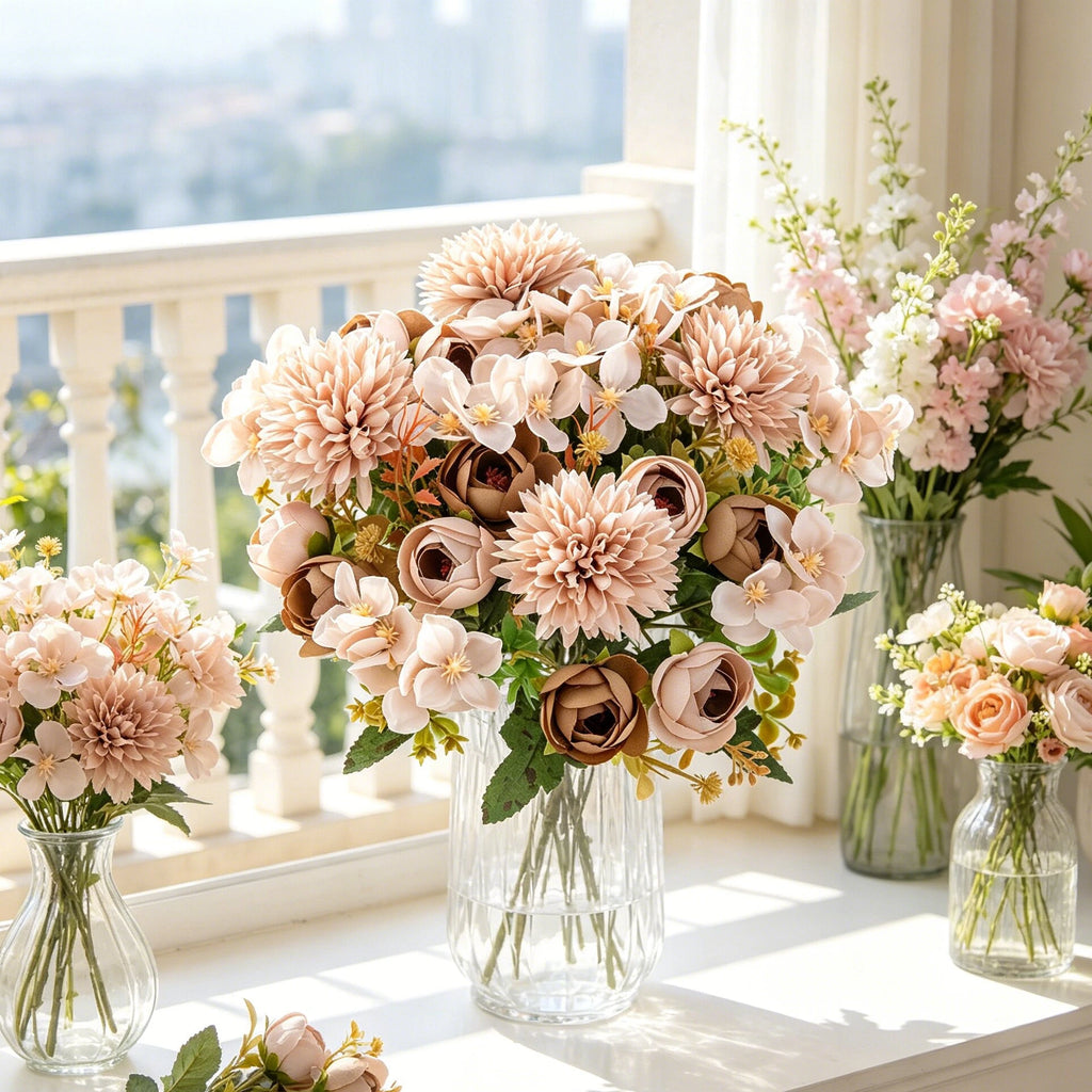 Artificial Silk Hydrangea Flowers – Wedding & Home Décor Artificial Flowers Babs