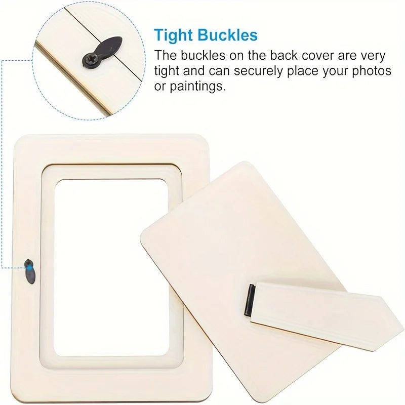 Wooden Picture Frames – DIY Handmade Contemporary Tabletop Wooden Picture Frame Babs