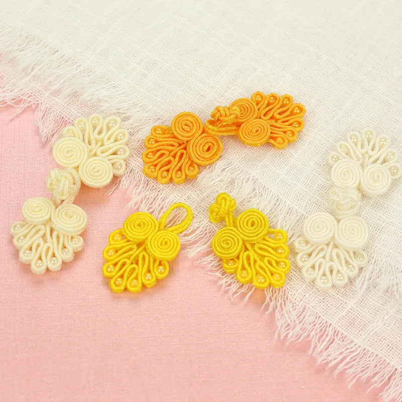 10 Pairs Chinese Knot Frog Buttons for Cheongsam & DIY Sewing Decorative Sewing Buttons Babs