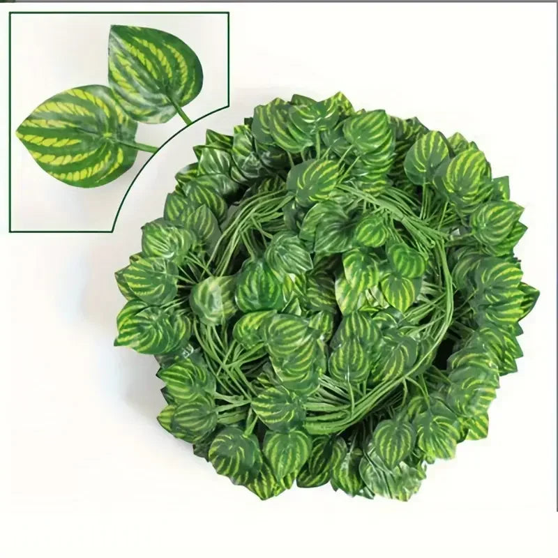 Artificial Ivy Vine Hanging Garland 30pcs – Fake Plant Decor Artificial Ivy Garland Babs watermelon 100M (50 String)