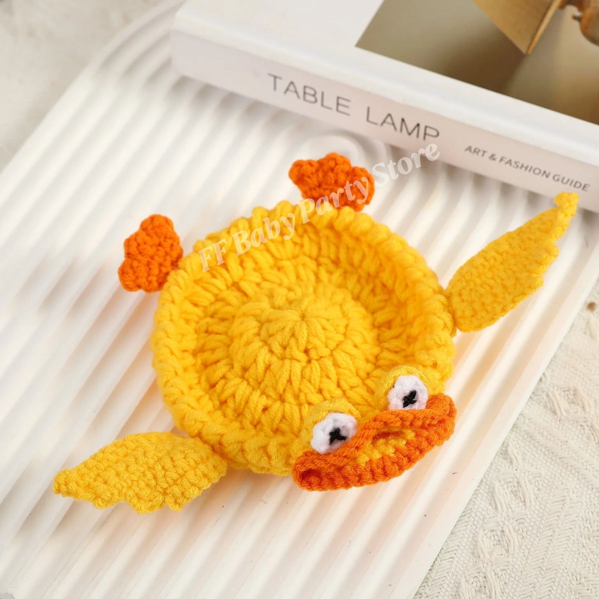 Handwoven Animal Crochet Cup Coasters – Kawaii 3D Desk Decor Crochet Cup Coaster Babs G