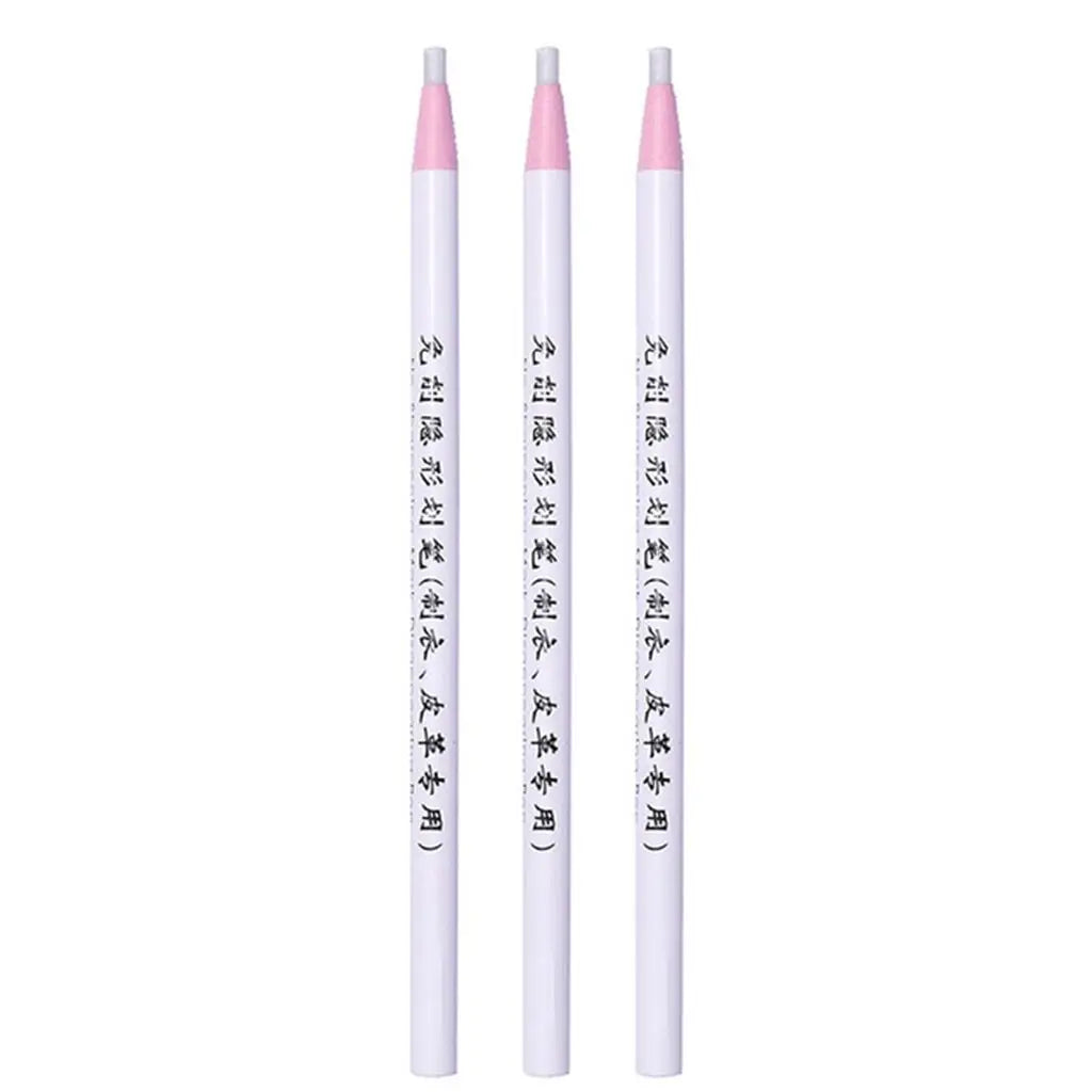 Erasable Tailor's Chalk Pencil – Heat Invisible Fabric Marker Tailor's Chalk Pencil Babs 3 pcs