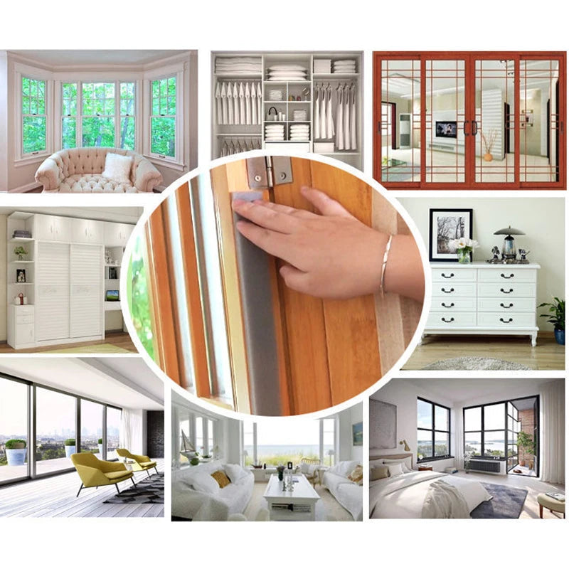 Foam Door & Window Sealing Strip – Self-Adhesive Weather Stripping Weather Stripping Tape Babs