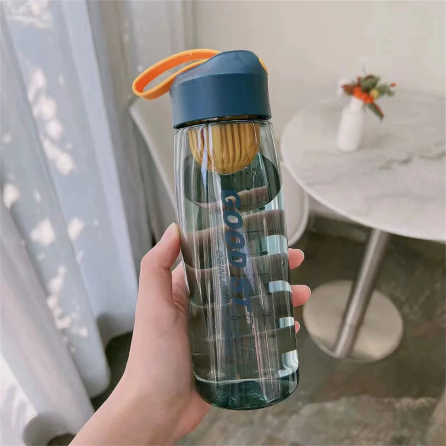 Large Capacity Sports Water Bottle with Filter & Carry Rope Sports Water Bottle Babs