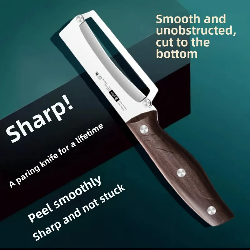 Stainless Steel Paring Knife – Ergonomic Wavy Handle, 24.3cm Paring Knife Babs