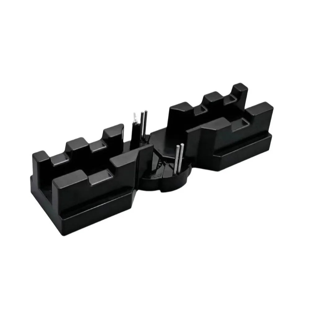 2-in-1 Woodworking Angle Measuring & Cutting Guide Tool Woodworking Cutting Guide Babs Black