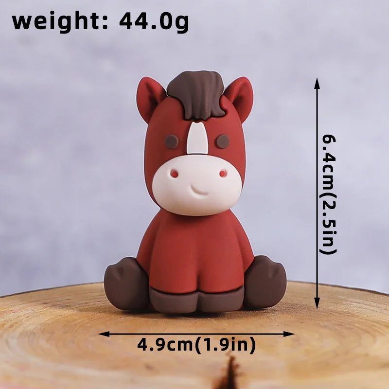 Farm Animal Cake Toppers – Lambs, Ponies, Piglets & More Cake Topper Set Babs Olive