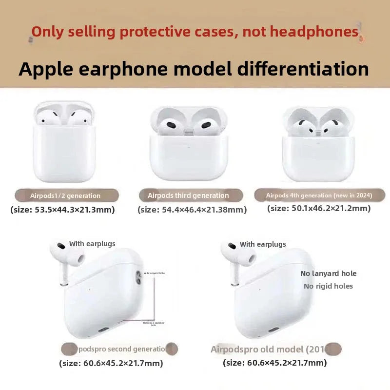 Ketchup Shaped AirPods Pro Case – Cute Silicone Cover Earphone Case Babs