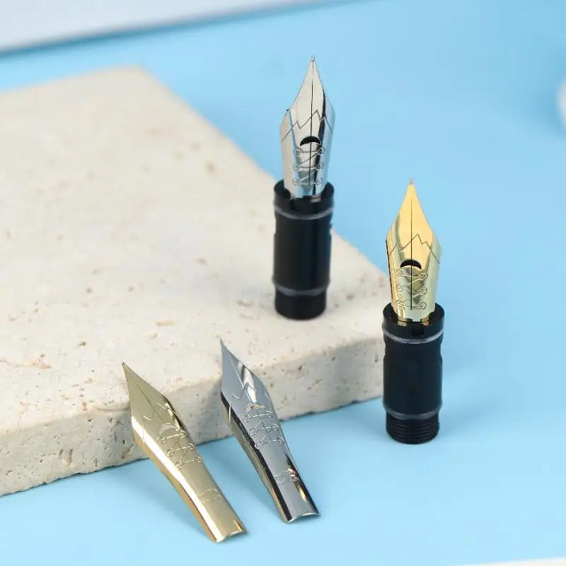 MAJOHN P136–P139 No.6 Soft Flex Nib Grip Section Fountain Pen Fountain Pen Nib Babs