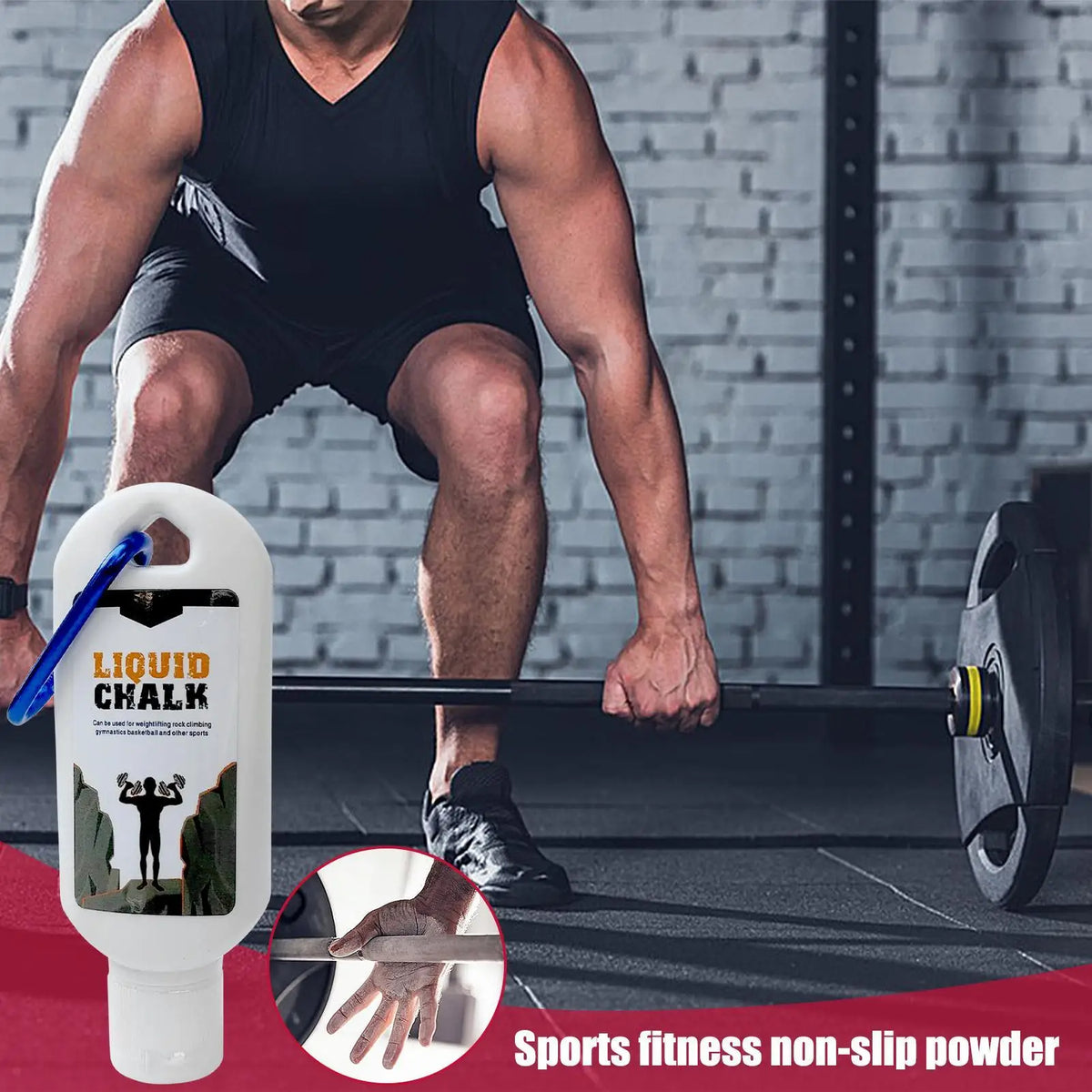 Liquid Chalk Grip Cream 50/100ml – Sweat-Resistant Gym Chalk Liquid Gym Chalk Babs