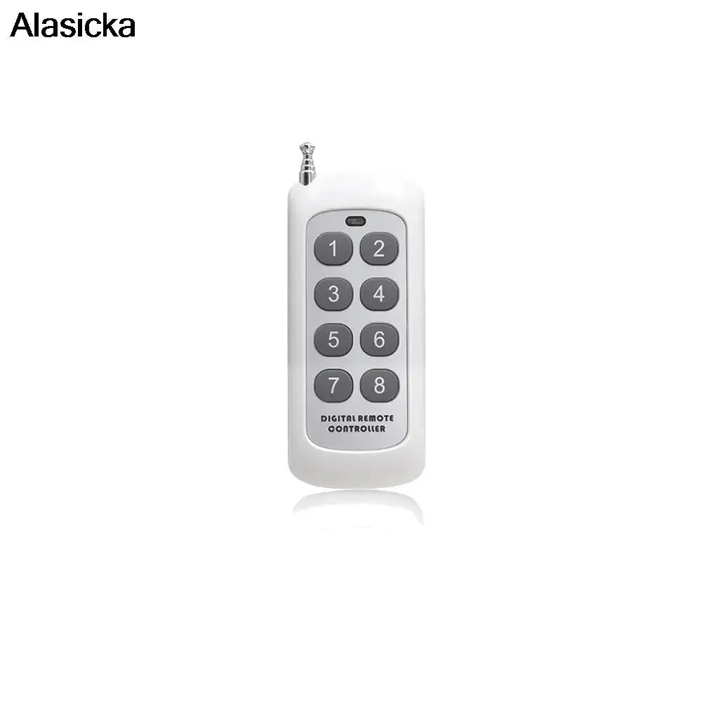 433MHz RF Remote Control 1527 Learning Code – 2/4/8 Button RF Remote Transmitter Babs