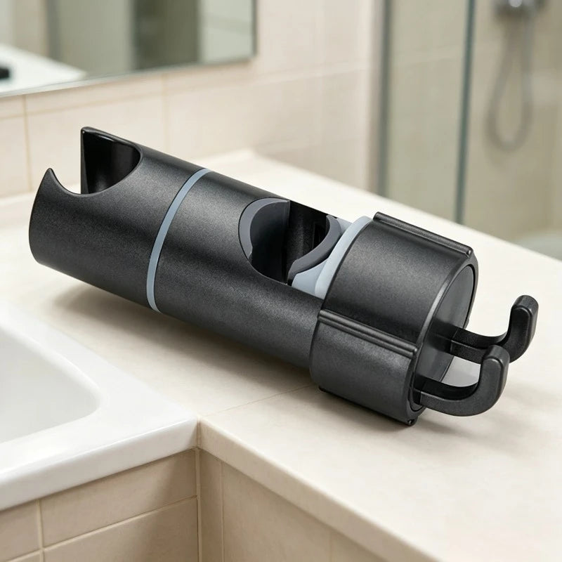 Adjustable ABS Shower Head Holder for Slide Bar | Rotating Bracket Shower Head Bracket Babs