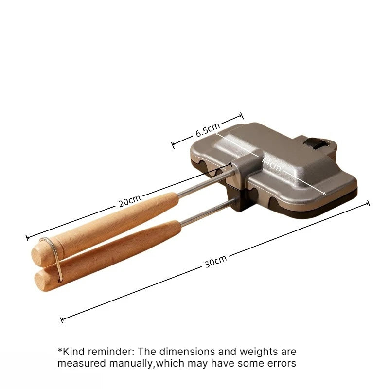 Non-Stick Double-Sided Aluminum Sandwich Maker Pan Sandwich Maker Pan Babs A
