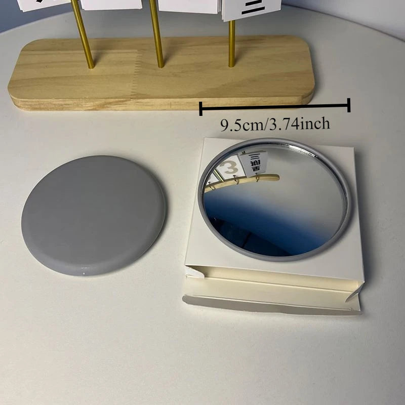Convex Round Mirror Selfie Prop – Wide-Angle Travel Photo Mirror Selfie Photo Prop Babs