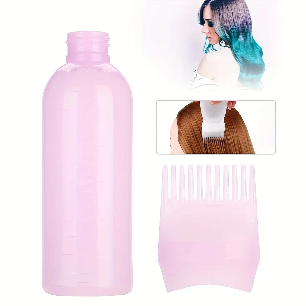 120ml Refillable Hair Dye Squeeze Bottle | Salon Applicator Hair Dye Applicator Babs