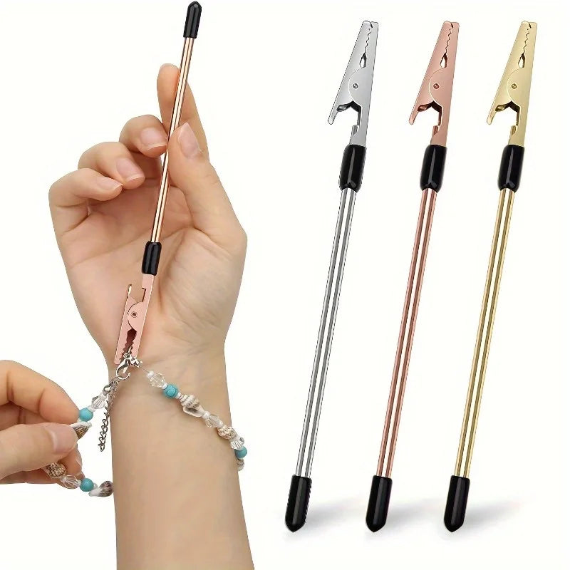 3-Piece Bracelet Aid Tool Kit – Clasp Helper & Extender Jewelry Making Tool Babs 3pcs