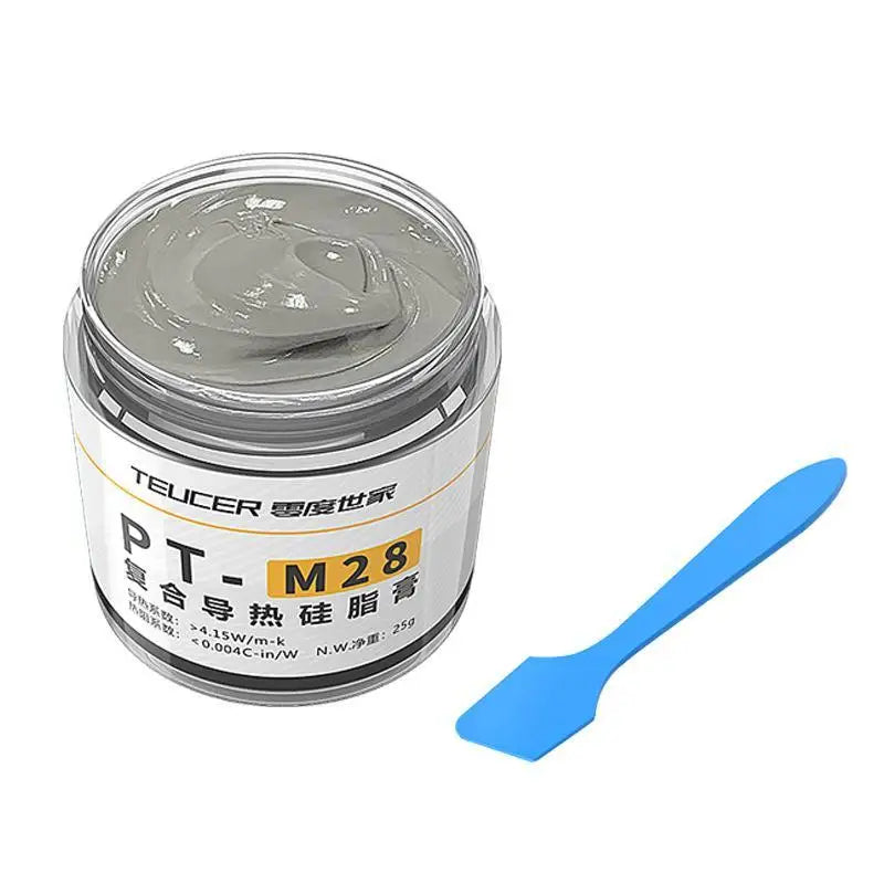 HUXUAN PT-M28 CPU Thermal Paste 25ml – Heat Sink Silicone Grease CPU Thermal Paste Babs