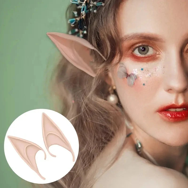 Silicone Elf Ears Cosplay Fairy Vampire Elven Costume Props Costume Ear Props Babs