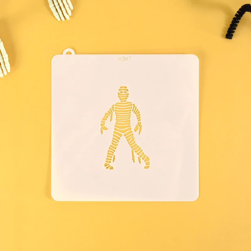 Halloween Cookie Cake Stencils – Fondant Mold Baking Tool Cookie Stencil Mold Babs Stencil-E