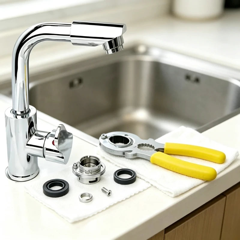 Universal Faucet Aerator Wrench & Nozzle Removal Tool Faucet Aerator Wrench Babs