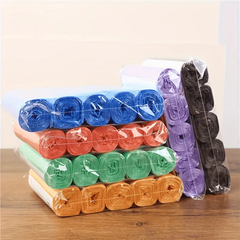 300 Disposable Trash Bags 5 Rolls 8L – Home, Kitchen & Office Disposable Trash Bags Babs