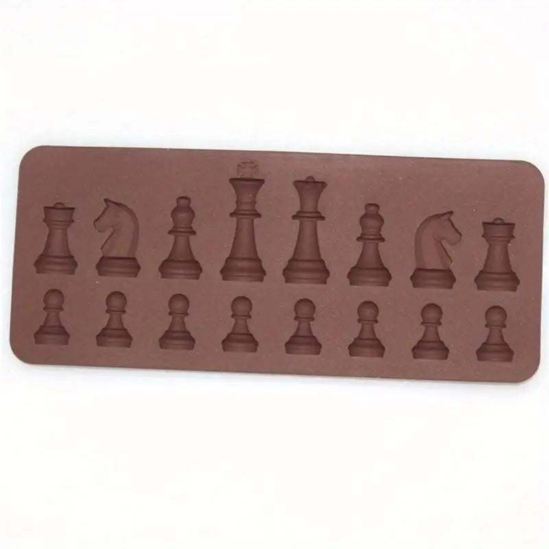 Chess Silicone Chocolate Mold – Ice Cube & Candy Tray Silicone Baking Mold Babs