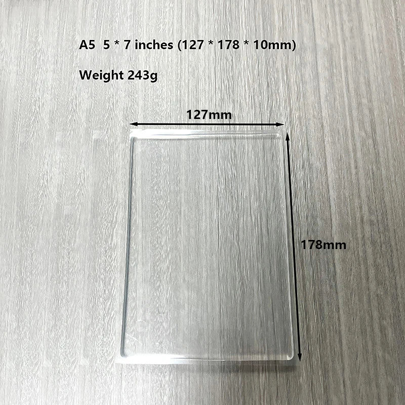 Silicone Gel Monoprinting Plate for Card Making & Art Gel Printing Plate Babs A2