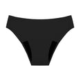 Leakproof Period Swim Bottoms | Low Rise Bikini Absorbent Liner Period Swim Bottoms Babs Black 2XL 1pc