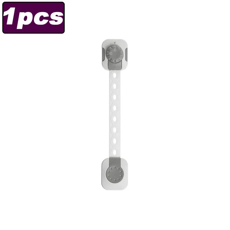 Baby Drawer & Cabinet Safety Locks – Child Proof Latches 1-2 Pack Child Safety Lock Babs Gray-1pcs