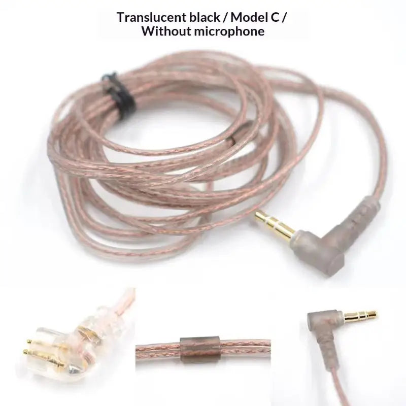 QDC IEM OFC Replacement Cable 3.5mm Plug | MMCX HiFi Upgrade IEM Replacement Cable Babs A