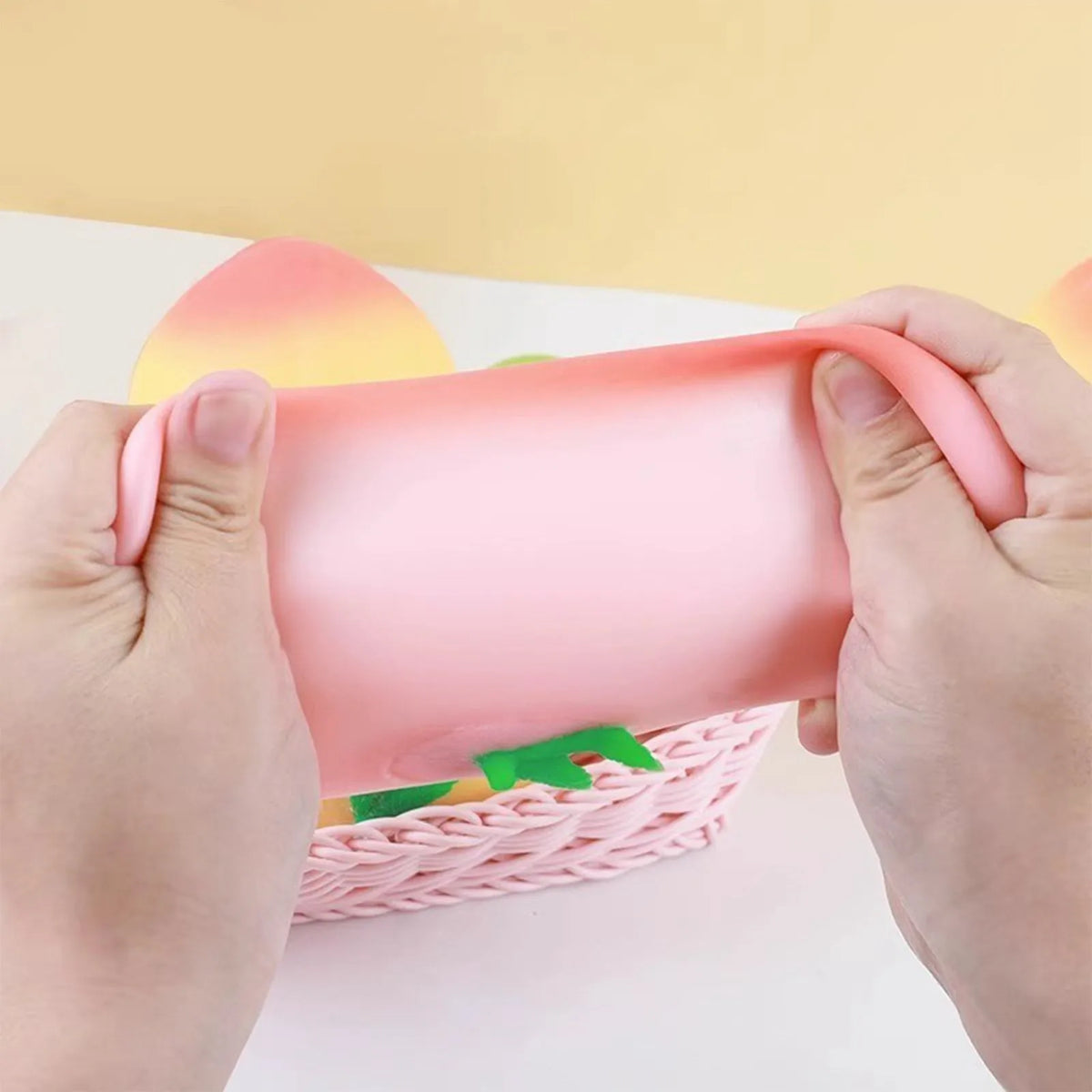 Kawaii Peach Squishy Slow Rising Fidget Toy | Fun Squishies Gift Squishy Fidget Toy Babs