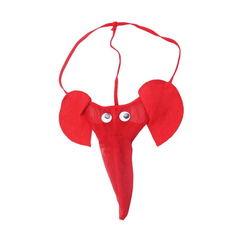 Men's Elephant Pouch G-String Thong Underwear | Stretch Fit Men's Thong Underwear Babs