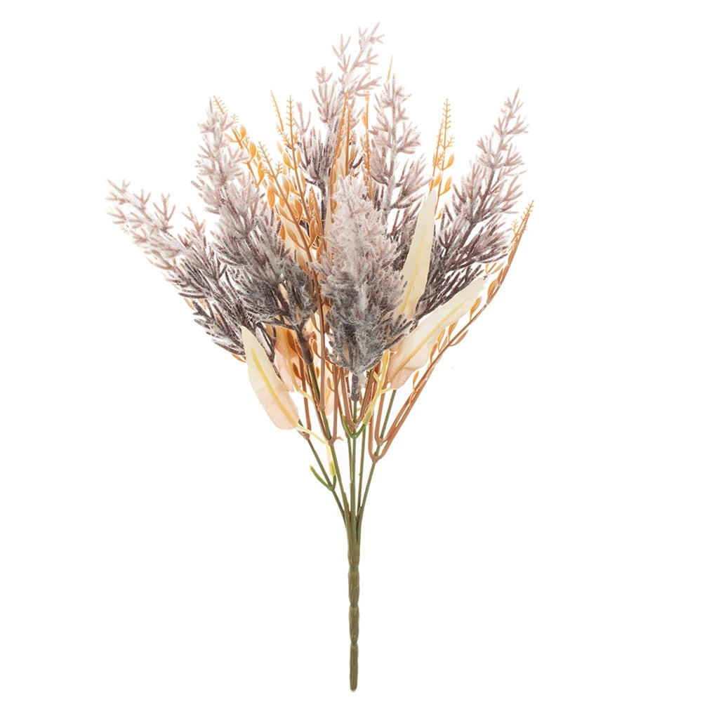 Artificial Silk Reed Stems – Wedding & Home Décor Artificial Flower Stems Babs PURPLE 2 pcs