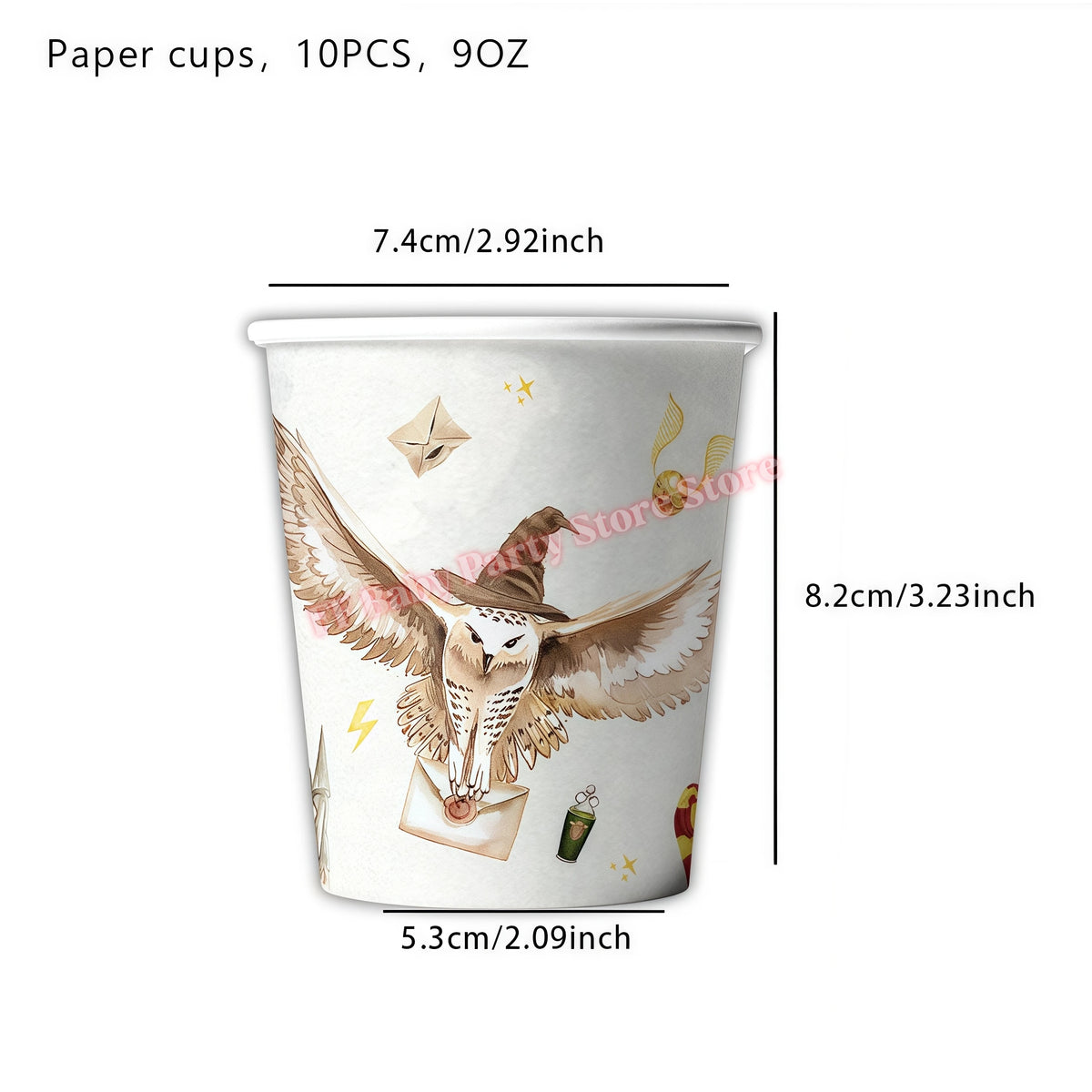 Wizard Theme Birthday Party Supplies – Plates, Cups & Balloons