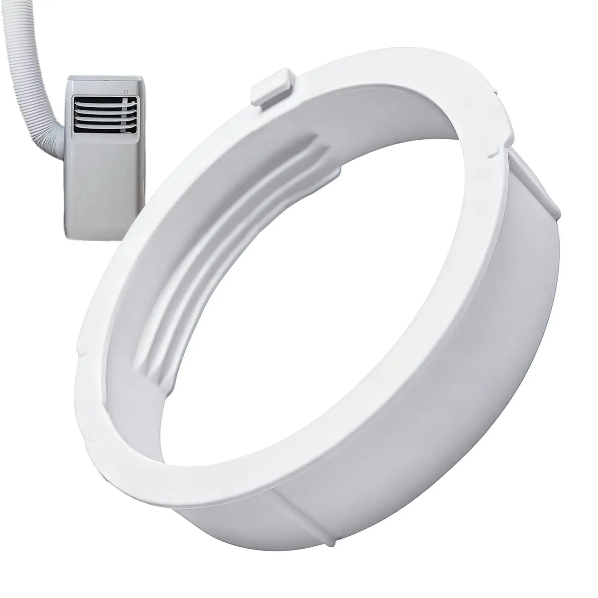 Portable AC Exhaust Hose Connector – Universal Baffle Joint AC Hose Connector Babs