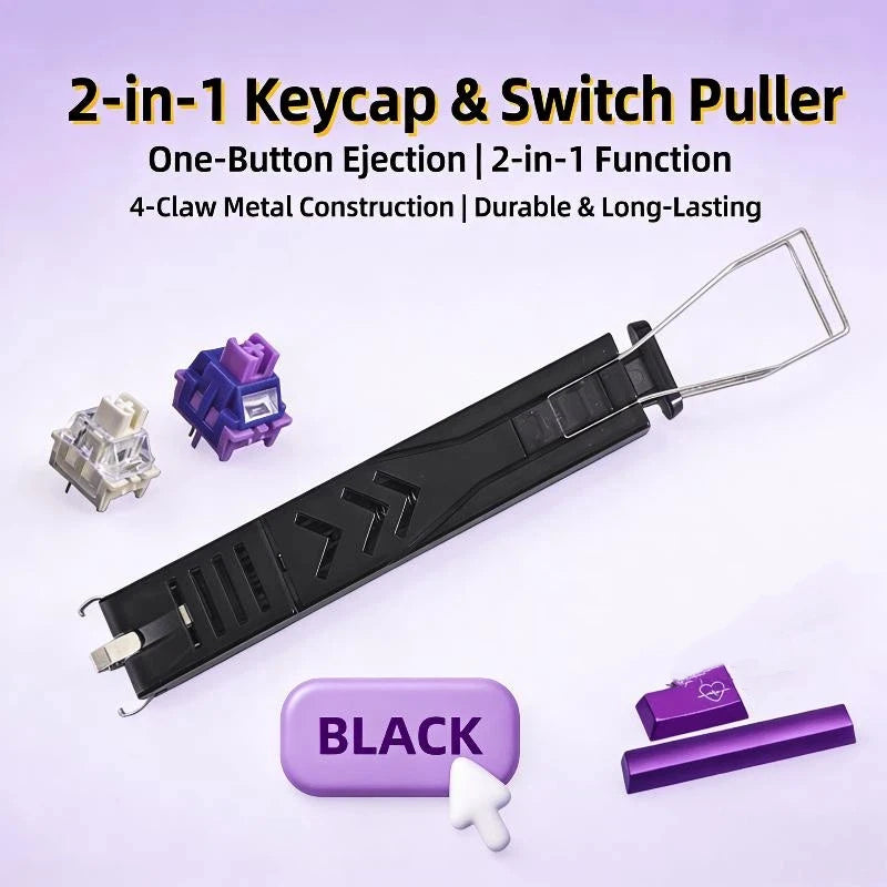 2-in-1 Keycap & Switch Puller Tool for Mechanical Keyboards Keyboard Maintenance Tool Babs