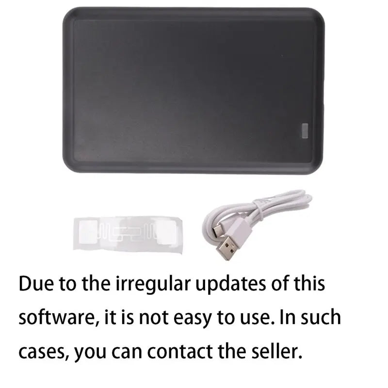 USB UHF RFID Reader Writer ISO18000-6C 6B 860-960MHz Adjustable RFID Reader Writer Babs