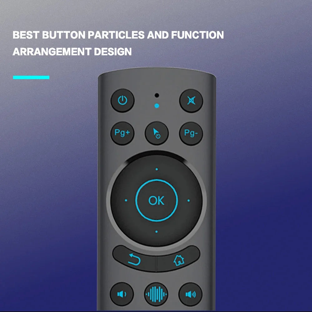 KEBIDUMEI G20S Pro BT Voice Air Mouse Remote | 2.4G Wireless Air Mouse Remote Babs
