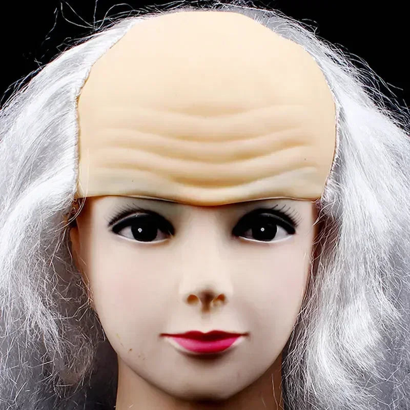 Realistic Old Lady Wig for Costume Party & Role Play Costume Wig Babs