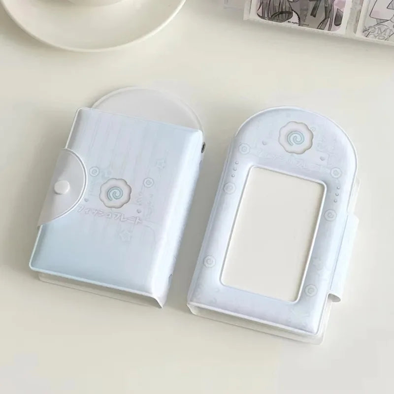 Cute Pattern 32-Slot Card Holder – PVC Portable Card Organizer Card Holder Wallet Babs