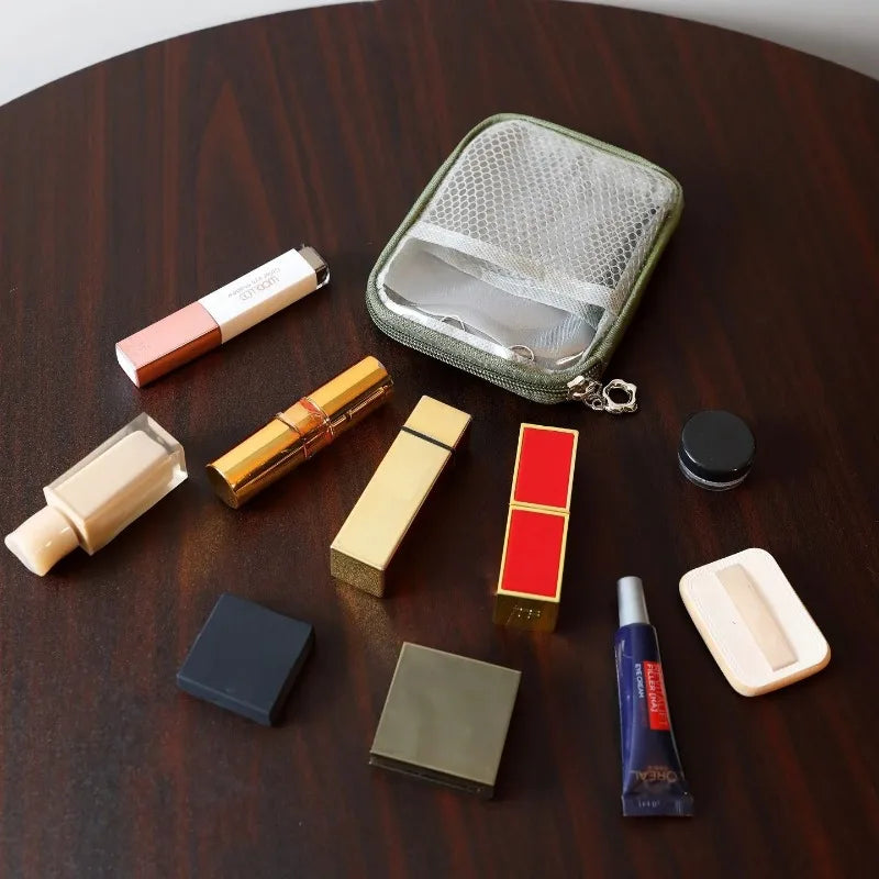Transparent PVC Cosmetic Pouch – Travel Makeup Organizer Bag Cosmetic Organizer Pouch Babs