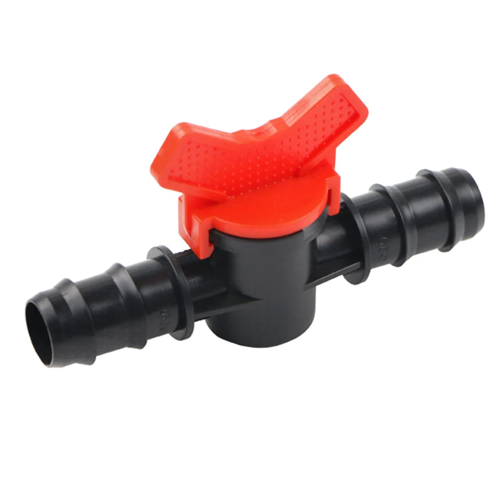 PP Ball Valve Connector for PE Pipe 16mm 20mm 25mm PN4 Drip Irrigation Valve Babs 20x 20mm