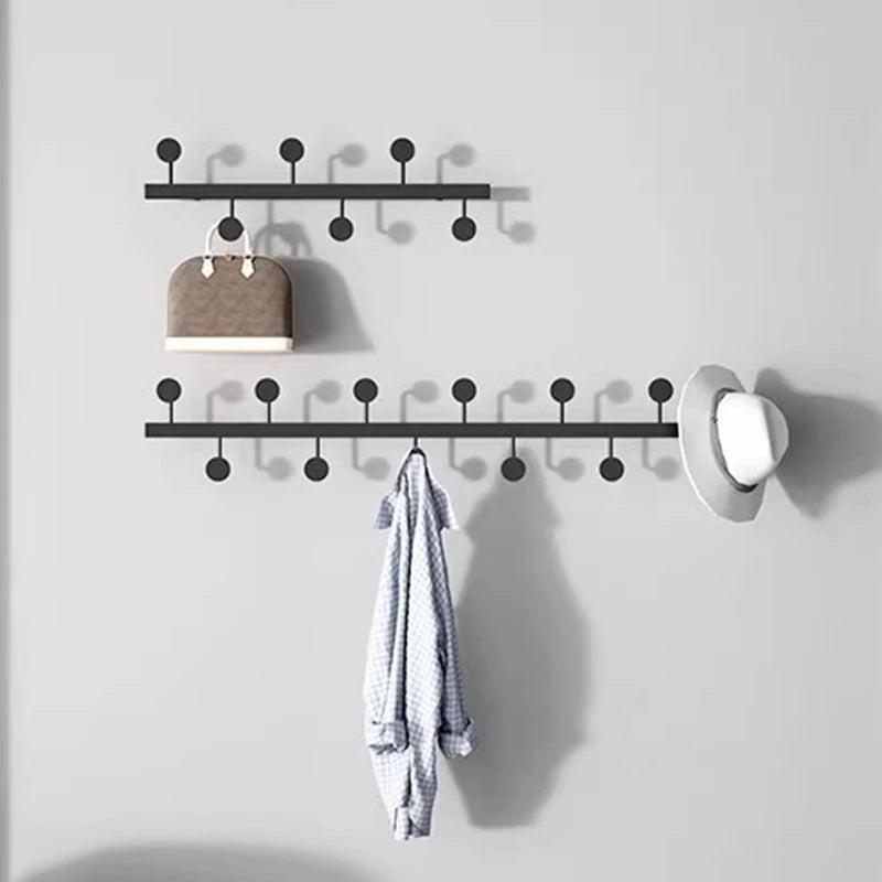 Nordic Luxury Wall Coat Rack – 6-Hook Modern Metal Hanger Wall Coat Rack Babs