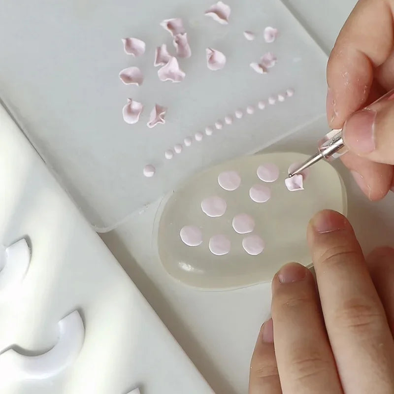 3pc Silicone Clay Mold Set – DIY Earring & Petal Craft Tools Clay Craft Mold Set Babs