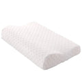 Memory Foam Wave Pillow – Ergonomic Neck & Shoulder Support Memory Foam Pillow Babs White