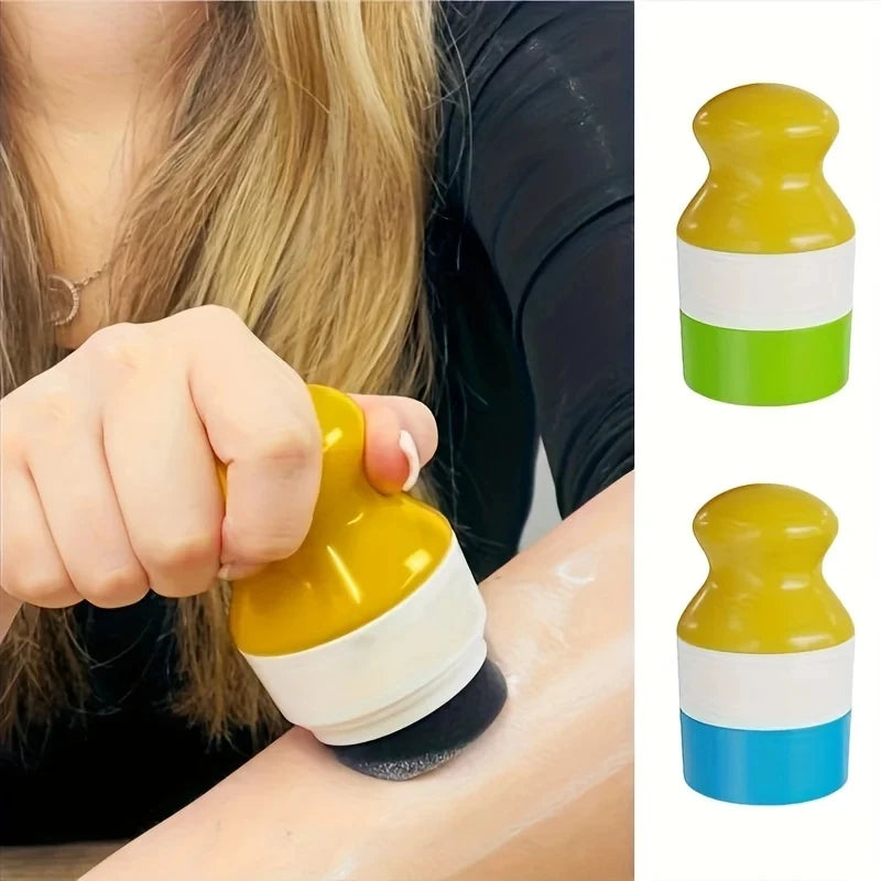 Dual Compartment Roller Bottle – Refillable Travel Dispenser Travel Cosmetic Dispenser Babs