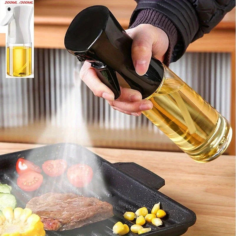 Oil Spray Bottle 200ml/300ml – Kitchen BBQ Baking Sprayer Oil Spray Bottle Babs